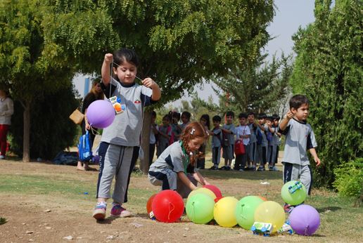 KG1 Students at Suleimaniah International School Enjoy Picnic